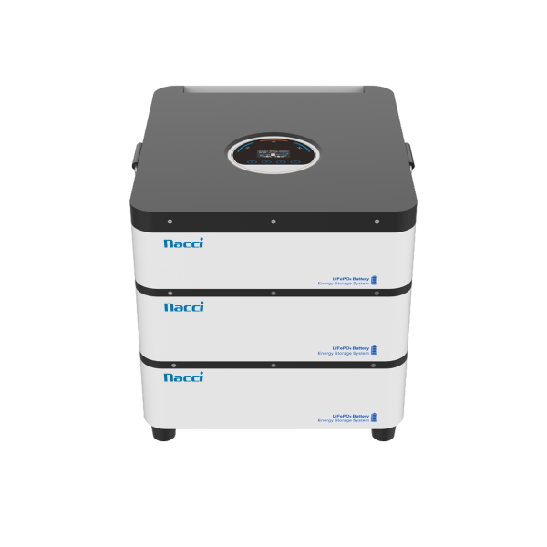 Nacci Battery 500V 6kW Home Energy Storage System Custom Simple Eco-friendly Stackable Can Communication