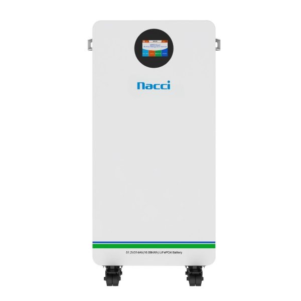 Outdoor emergency power supply touch screen 51.2V 314Ah